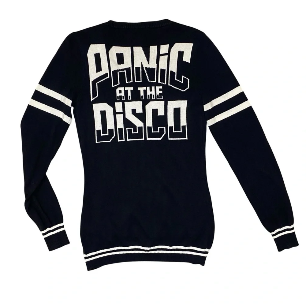 Manhead Panic! At The Disco Exclamation Point Cardigan - Picture 1 of 10